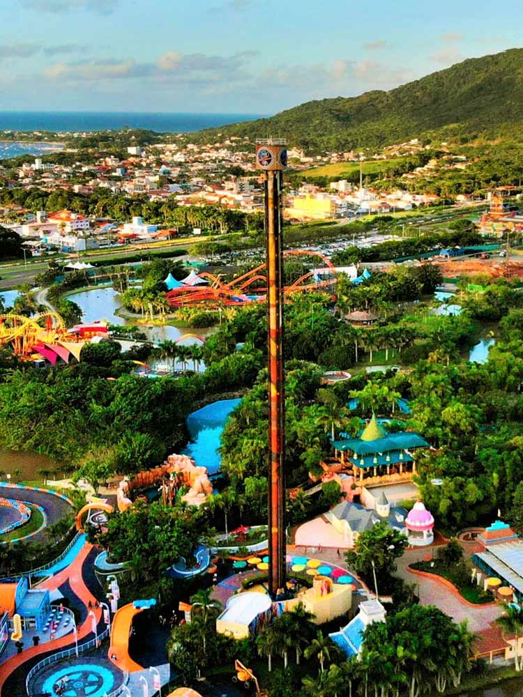 Apesar da fila imensa de mais de 1 hora, valeu cada segundo curtir a Big  Tower. Que experiência! - Foto de Beto Carrero World - passaporte de 1 dia,  Penha - Tripadvisor